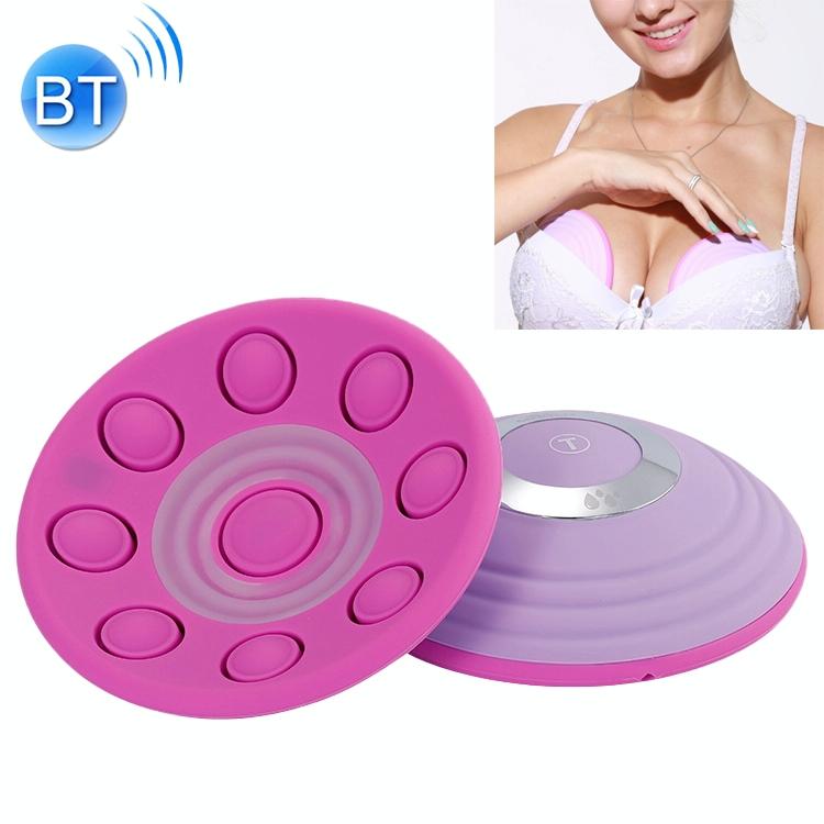 V562-B10446600ADE-202508280315-00 Anti-Sagging Bluetooth Breast Massager Remote Control Purple - Image 1