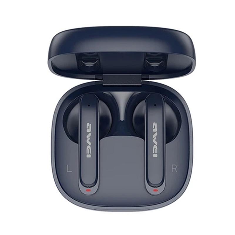 V562-B108468500ADE-202508281046-00 Wireless Noise-cancelling Earbuds - T66 - Dark Blue - Image 1