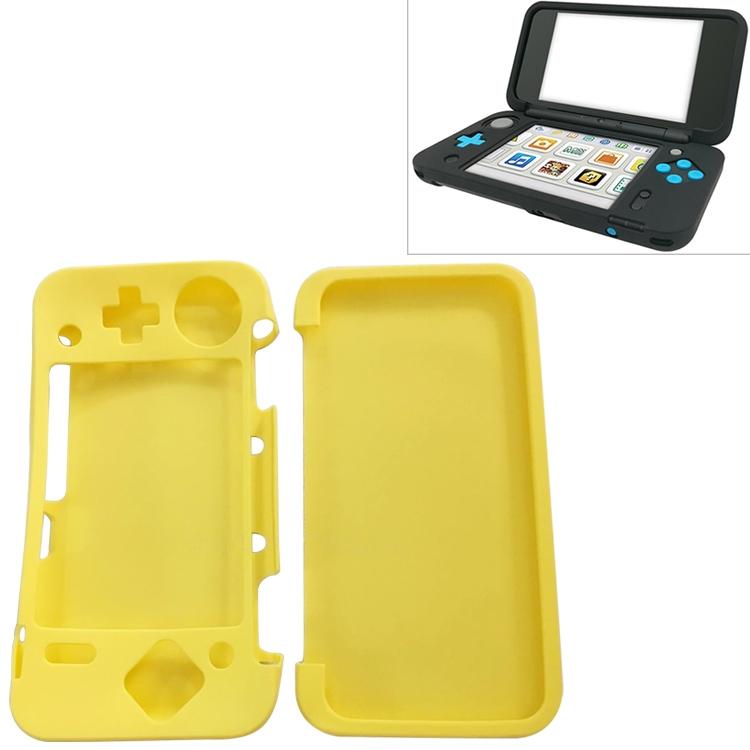 V562-B1087645930DBT-202508281231-00 Silicone Protective Case for 2ds Ll - Slim Design - Yellow - Image 1