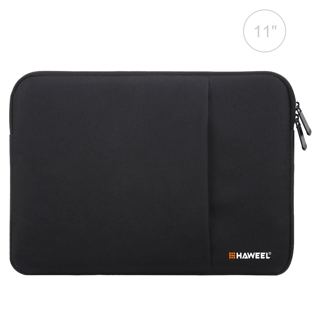 V562-B1182LWH-202508290508-00 Zipper Sleeve Briefcase for Macbook Samsung Sony Dell Alienware Chuwi Asus Hp Laptops and Tablets - Black - Image 1