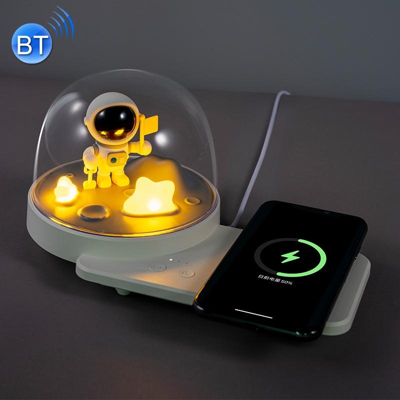 V562-B2048372060DBT-202508280210-00 Wireless Fast Charging Bluetooth Music Lamp Astronauts - Image 1