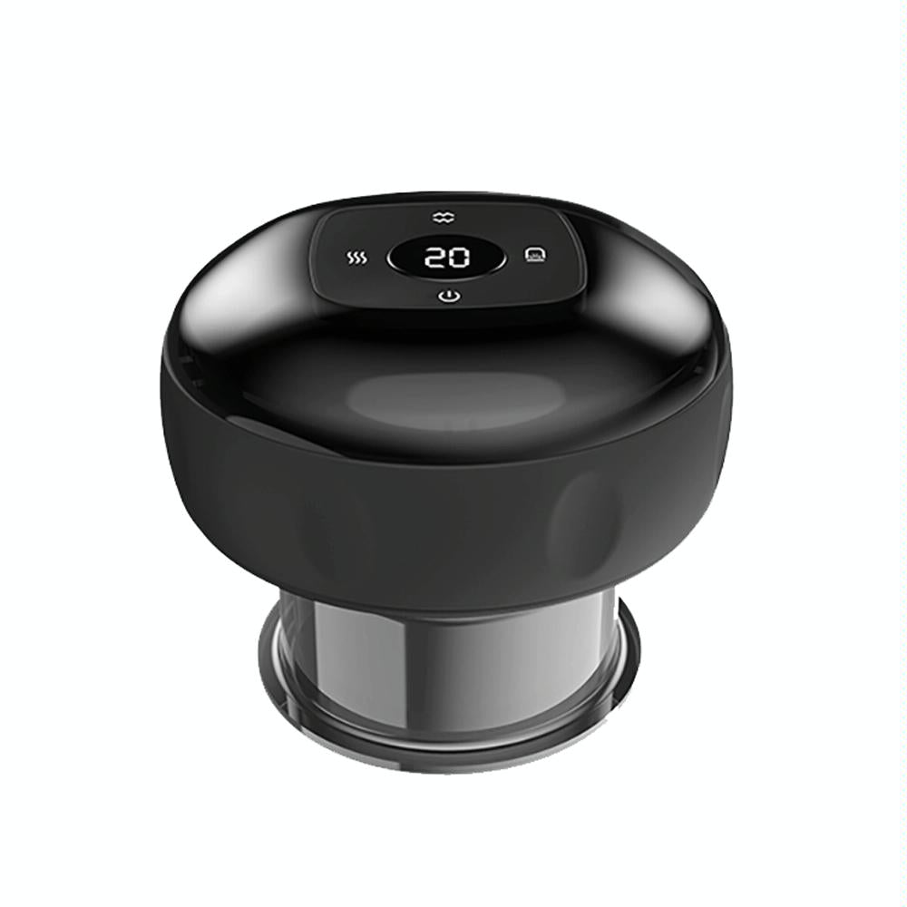 V562-B2063302060DBT-202508292245-00 12-Speed Electric Cupping Massage Device Fast Charging - Black - Image 1