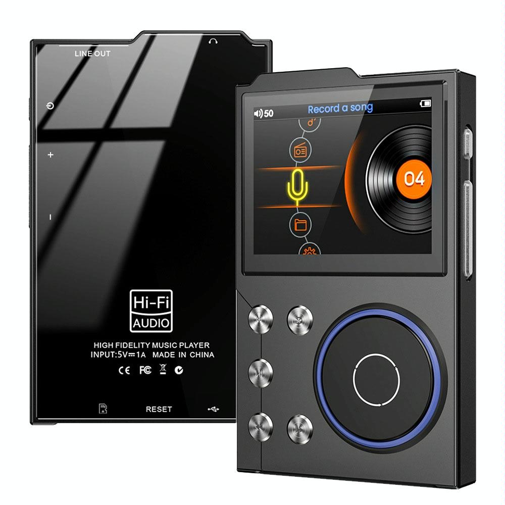 V562-B4026035060DBT-202508291110-00 2.4 Inch Hifi Bluetooth Music Player Dsd256 Mastering Sound Quality 16Gb+16Gb Memory - Black - 16Gb+32Gb - Image 1