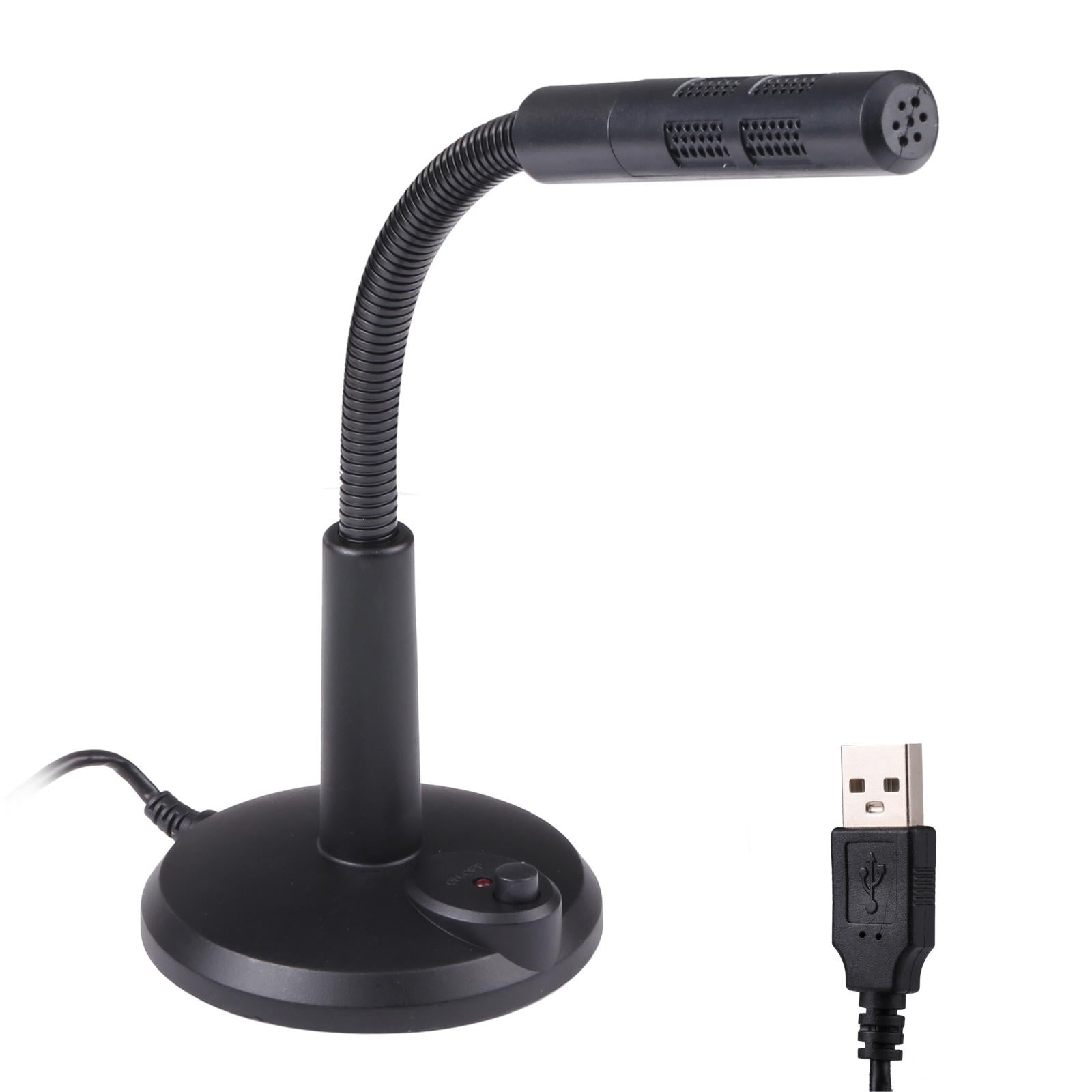 V562-B4461CP-202508271127-00 Usb Computer Microphone - Plug And Play - Black - Image 1