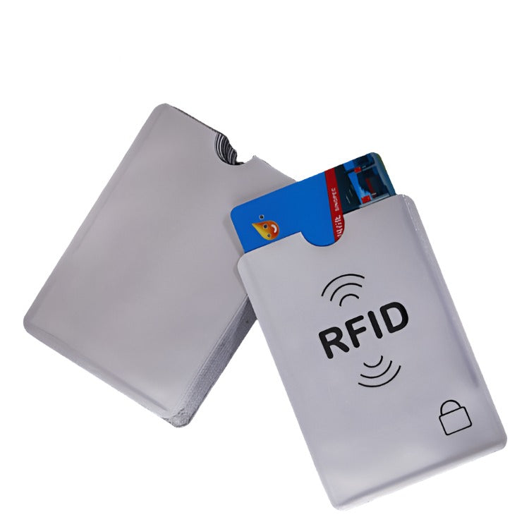 V562-B7701BCC-202508281911-00 100 Rfid Blocking Aluminum Foil Card Sleeves - Ccb1077B - Image 1