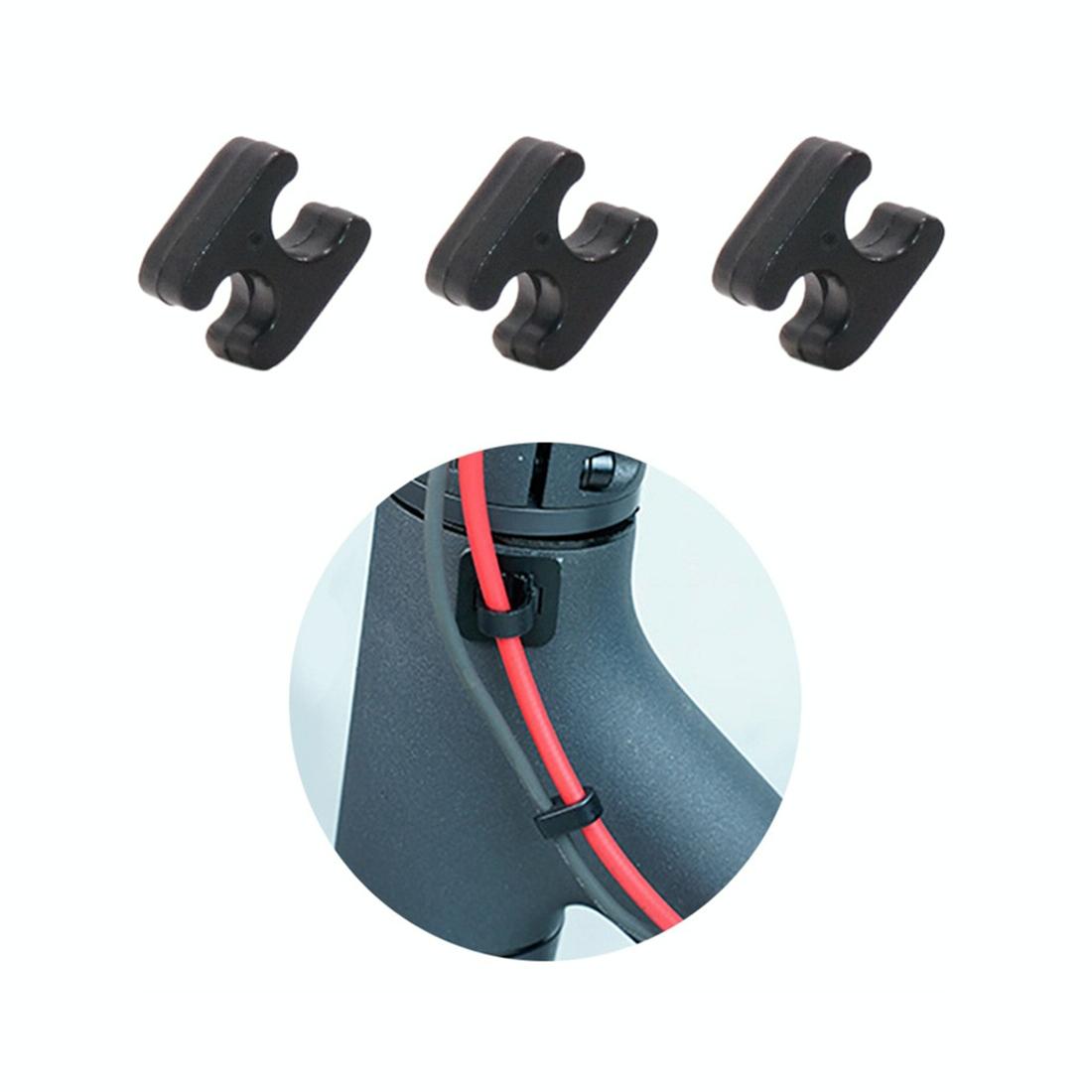 V562-B8719GO-202508271036-00 Xiaomi M365 Electric Scooter Brake Cable Organizer - Black - Image 1
