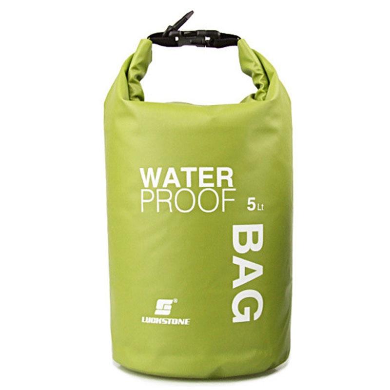 V562-C1033402060DBT-202508290030-00 Waterproof Outdoor Swimming Bag Scratch Resistant Fits Most Devices - Bean Green - Image 1