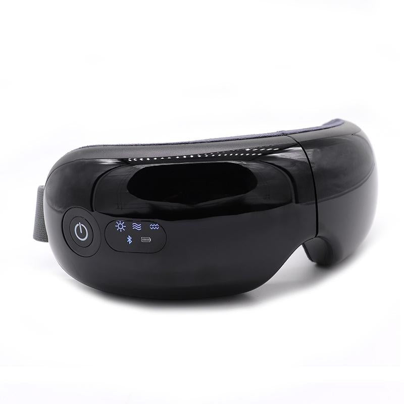 V562-C1035404060DBT-202508292020-00 Rechargeable Eye Massager With Heat Air Pressure & Vibration - Black - Image 1