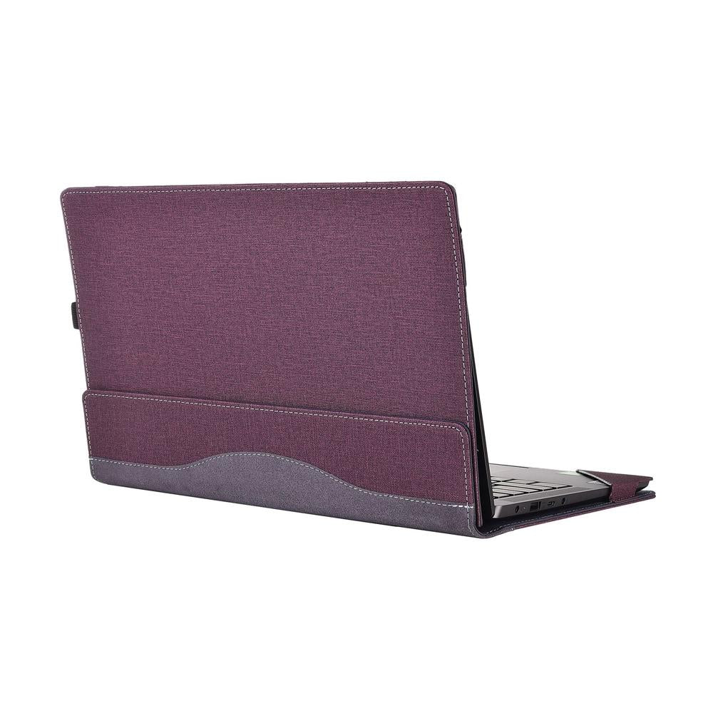 V562-C1041581060DBT-202508290741-00 15-inch Laptop Sleeve for Hp Spectre X360 - Pu Leather - Wine Red - Image 1
