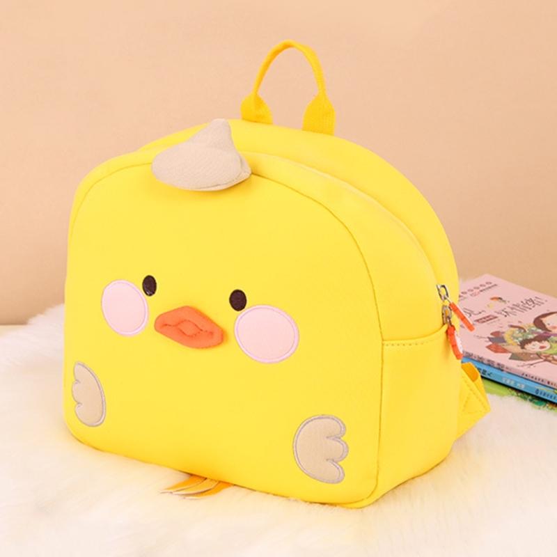 V562-C105776500ADE-202508282226-00 Kids' Anti-lost School Bag - Secure & Stylish - Yellow Duck Large - Image 1