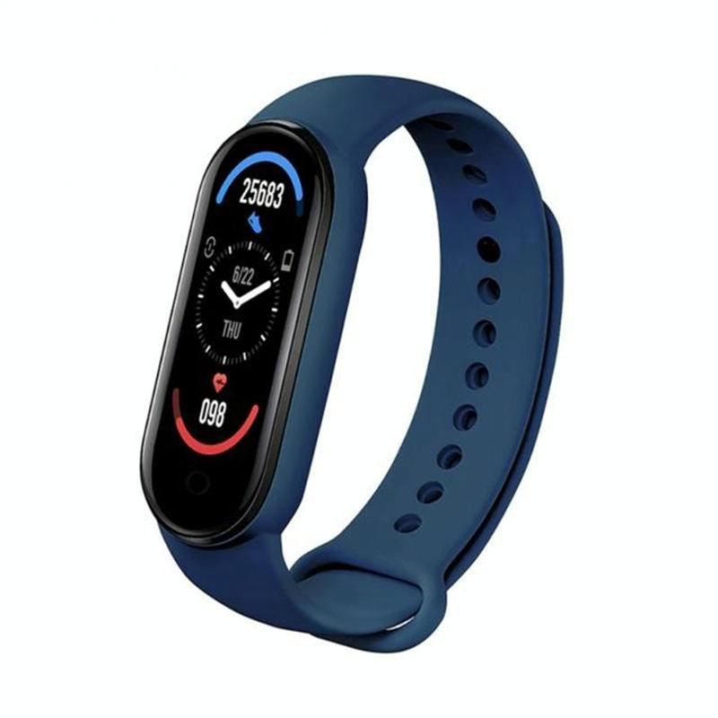 V562-C106850200ADE-202508290021-00 Advanced Health Tracker With Heart Rate Blood Pressure And Sleep Monitoring - Blue - Image 1
