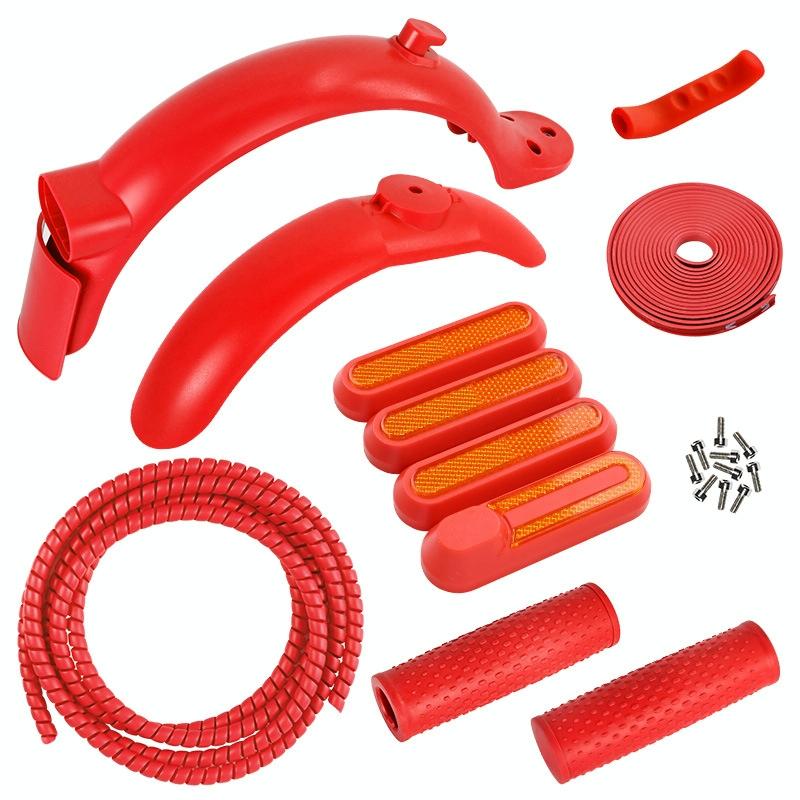 V562-C1070524060DBT-202508281521-00 Xiaomi M365 / M365 Pro / Mi 3 Electric Scooter 7-in-1 Upgrade Kit - Red - Image 1
