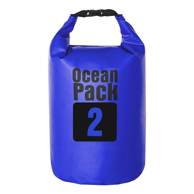 V562-D0885GO-202508282221-00 Waterproof Outdoor Dry Bag 2L Pvc Barrel Bag For Ultimate Protection - Dark Blue - Image 1