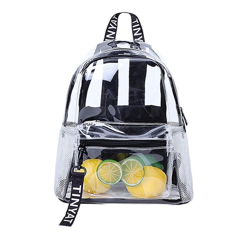 V562-D1016852060DBT-202508280453-00 Women Waterproof Pvc Backpack - Transparent - Image 1