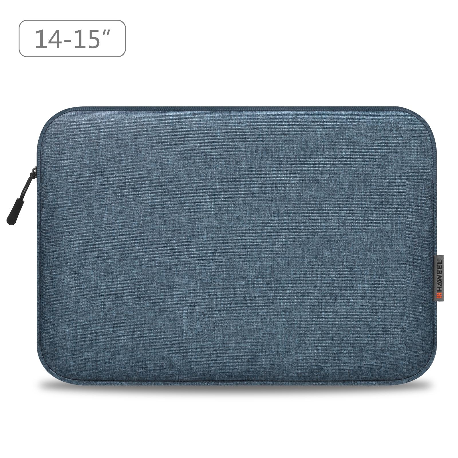 V562-D5107LWH-202508290720-00 14-15 Inch Laptop Sleeve Briefcase Bag with Zipper - Dark Blue - Image 1