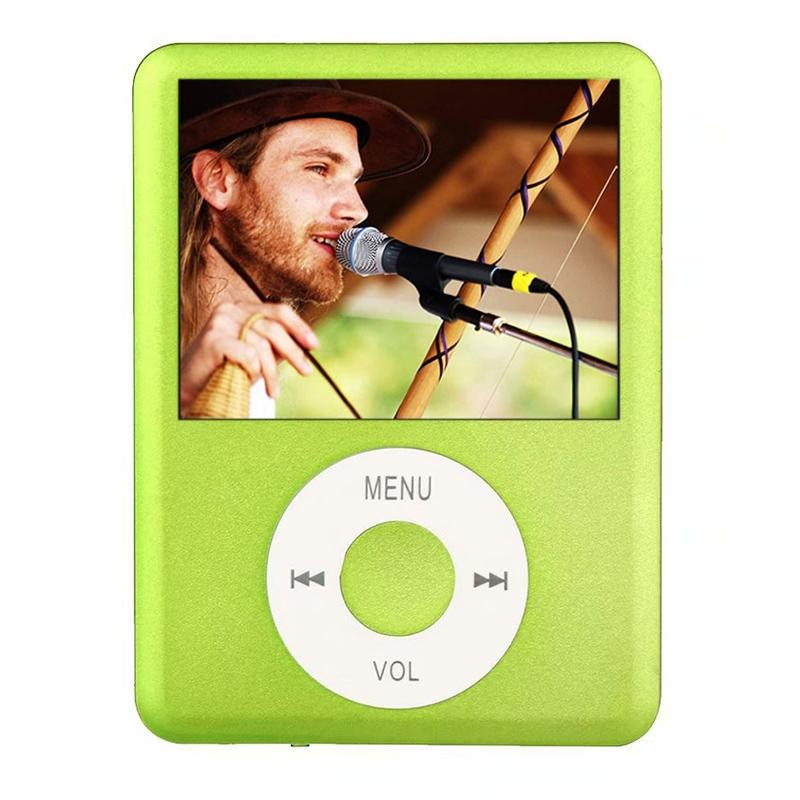 V562-G4034-4PM-S-202508291232-00 1.8 Inch Tft Mp4 Player W / Tf Slot Recorder Fm E Book & Calendar - Green - Image 1
