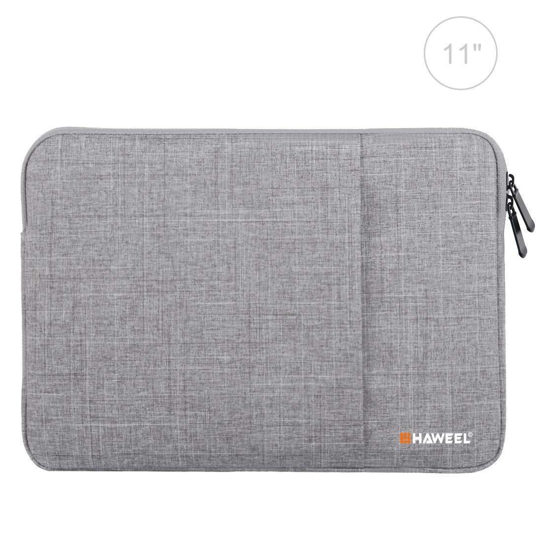 V562-H1182LWH-202508290509-00 Zipper Sleeve Briefcase for Macbook Samsung Sony Dell Alienware Chuwi Asus Hp Laptops and Tablets - Grey - Image 1