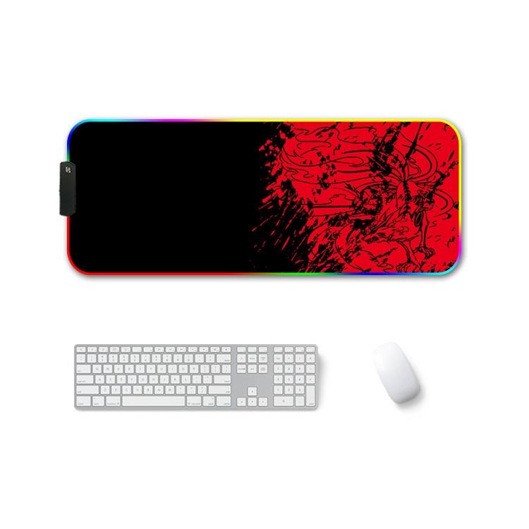V562-H3018412750DBT-202508291426-00 Rgb Non Slip Mouse Pad With Thermal Transfer - Red Fox - Image 1