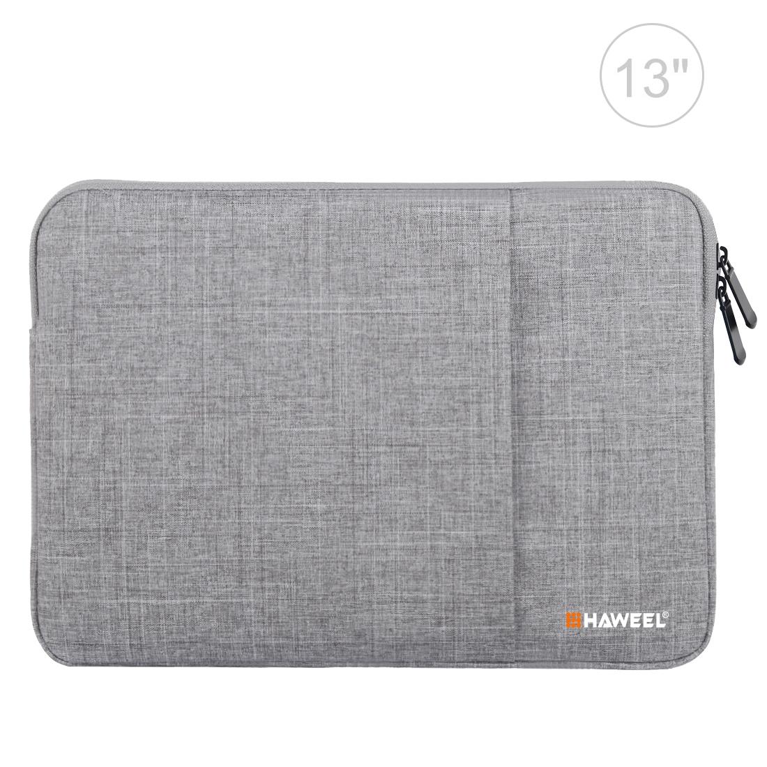 V562-H3182LWH-202508290715-00 13 Inch Laptop Sleeve Case with Zipper for Macbook Samsung Sony Dell Alienware Chuwi Asus Hp - Grey - Image 1