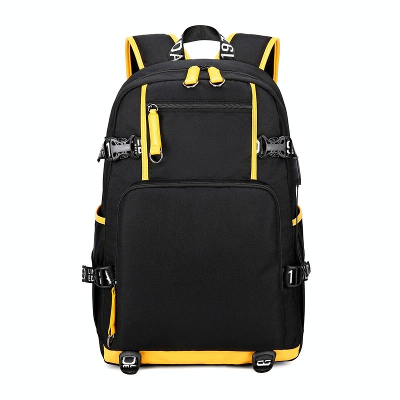 V562-I1075805850DBT-202508281646-00 Student Thermal Backpack - Lightweight & Durable - Yellow Leather - Image 1