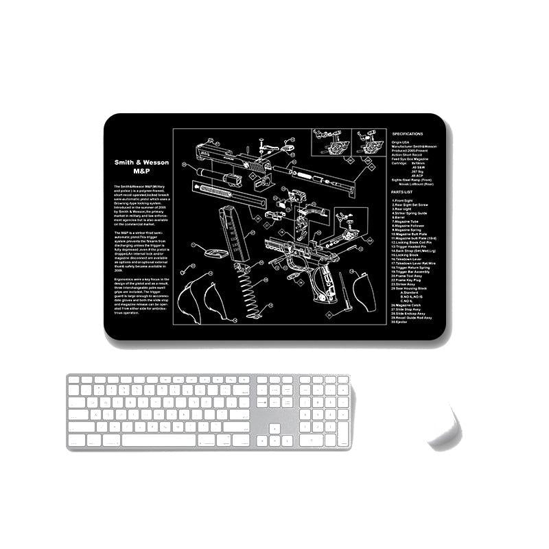 V562-J2011602750DBT-202508291454-00 2 Pack Non Slip Gaming Mouse Pad 3Mm Thick - Sps-Smithwessomm&P - Image 1