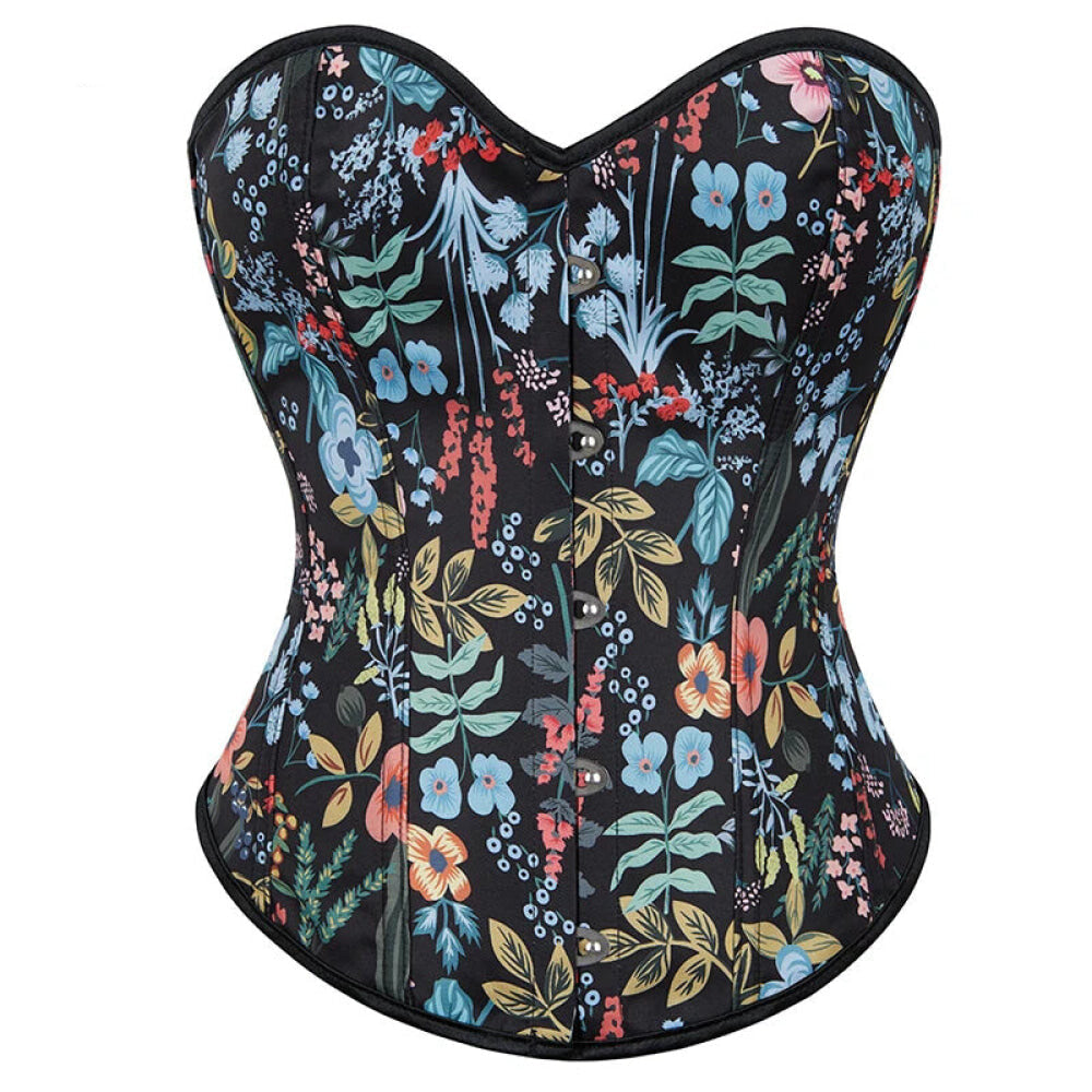 V562-OBBPBBNTBAKPTAKL-6-202508291826-00 Strapless & Backless Corset Tops For Women Front 5 Busk Closure Lace Up Boned Plus Size S-6Xl - Xxl - Image 1