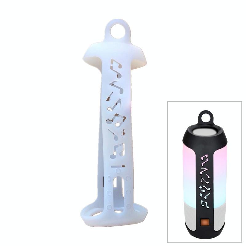 V562-T1919G7PI-202508281610-00 Waterproof Silicone Bluetooth Speaker Case for Jbl Pulse3 - Portable and Protective - Transparent - Image 1