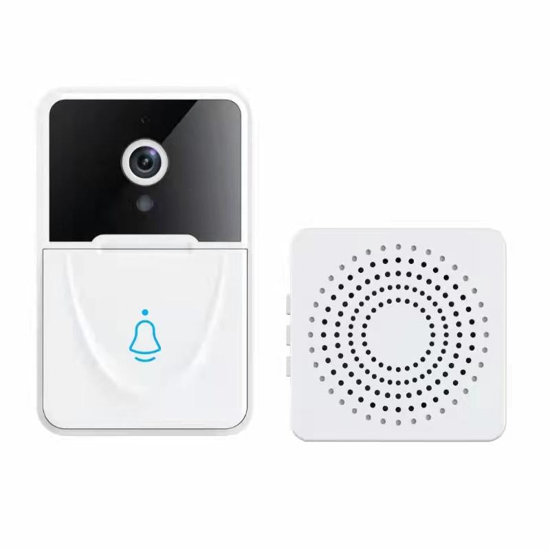 V562-W1300DW-202508271116-00 Smart Video Doorbell With Chime And Night Vision - White - Image 1