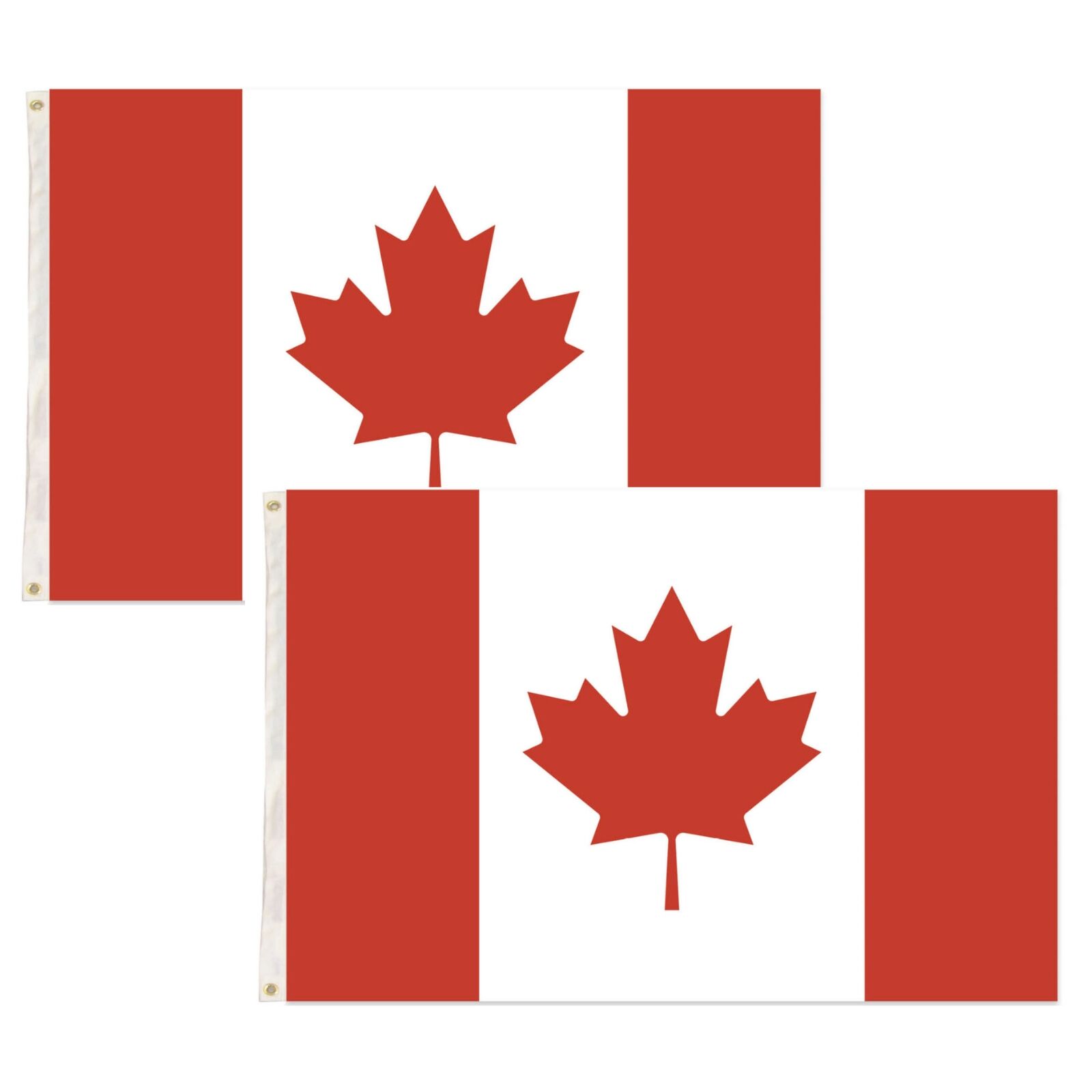 V563-13245_2X-202509120905-00 Canada Country Flag Heavy Duty Canadian Maple Leaf - 150cm x 90cm - Image 1