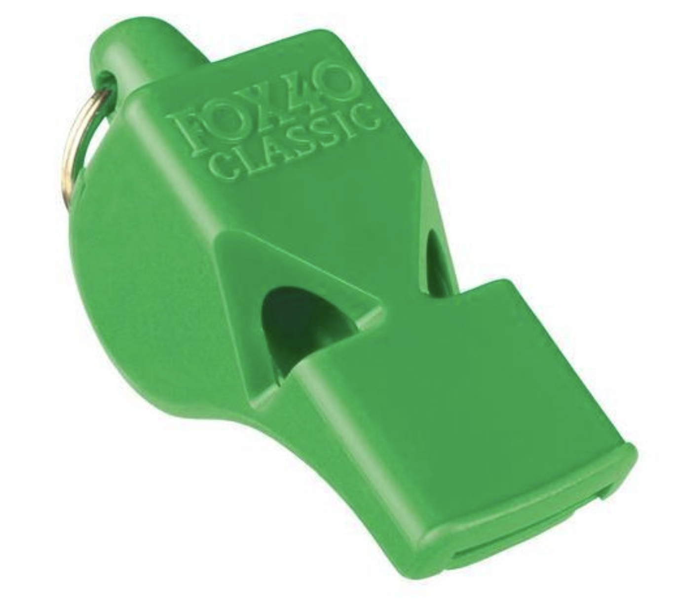 V563-9902-1400-202508260920-00 Fox 40 Classic 3 Chamber Whistle Soccer Football Netball Sports Basketball - Green - Image 1