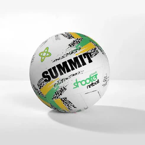 V563-SUNE1801-202509251131-00 Liz Ellis Evolution Attacker Netball Ball - Size 5 Net Ball - Image 1