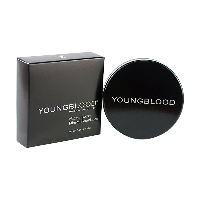 V604-171728-202508280345-00 Youngblood Natural Loose Mineral Foundation - Barely Beige 10g/0.35oz - Image 1