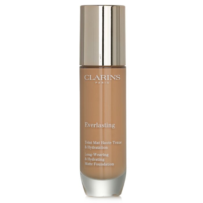 V604-358349-202508280340-00 Clarins Everlasting Long Wearing & Hydrating Matte Foundation - # 112.3N Sandalwood 30ml/1oz - Image 1
