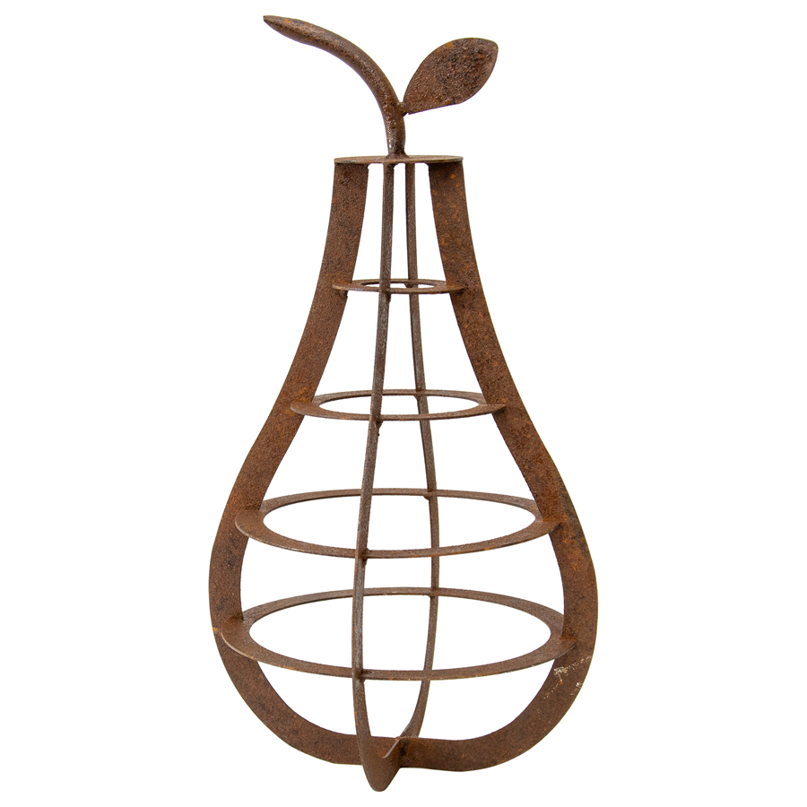 V637-01543PER-202508251415-00 Contemporary Pear Decoration 23x45cm - Image 1