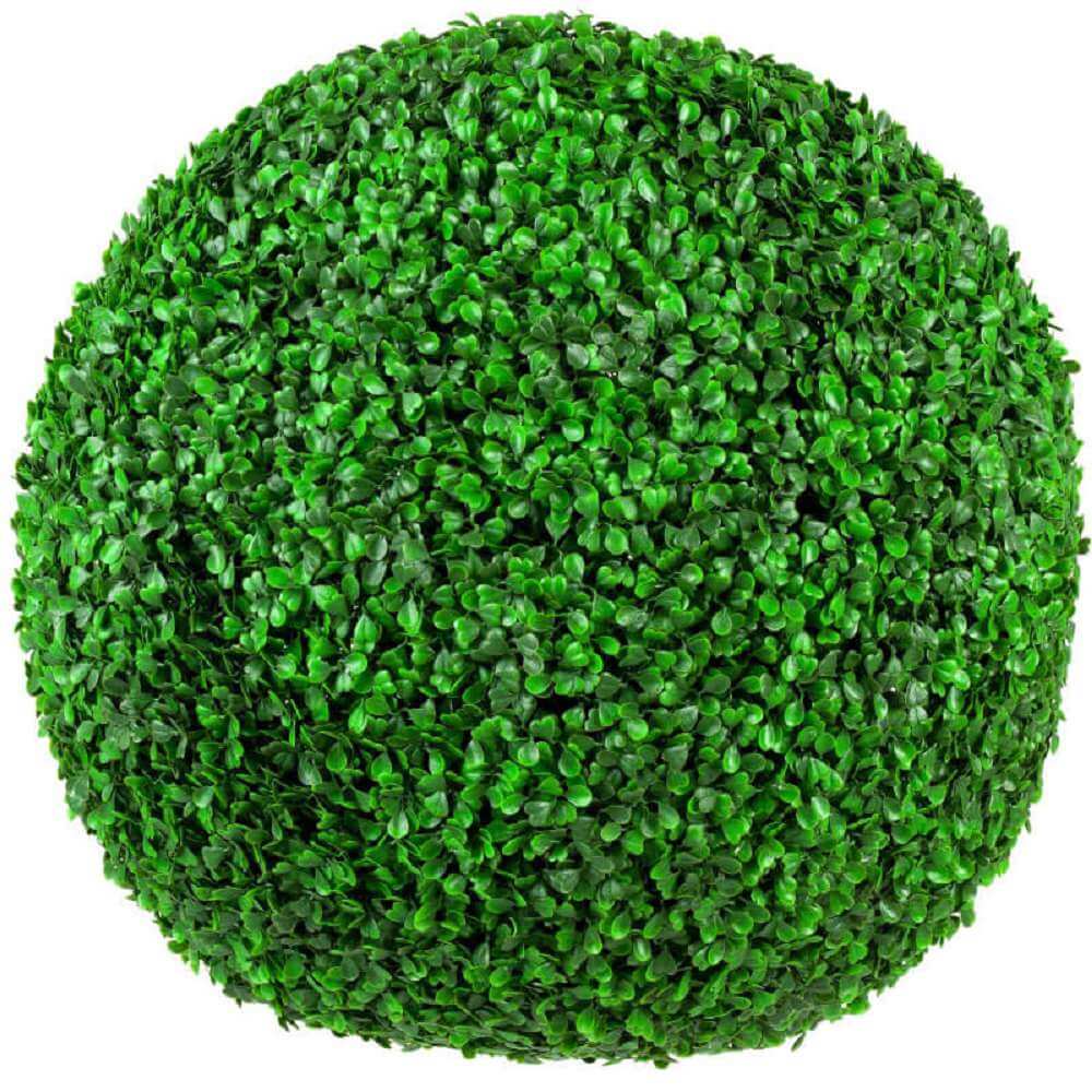 V637-1001532-202508251320-00 Large Boxwood Topiary Ball UV Resistant 44cm - Image 1