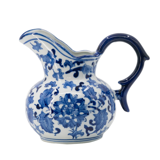 V637-20814-202508251535-00 Ming Luxe Decorative Jug 22cm - Image 1