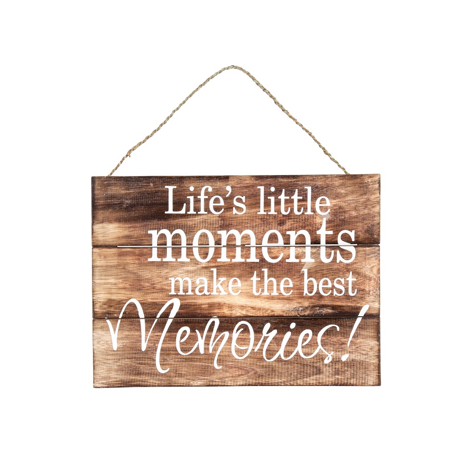 V637-33701WAL-202508251355-00 Life'S Moments Handcrafted Wall Art 40x30cm - Image 1
