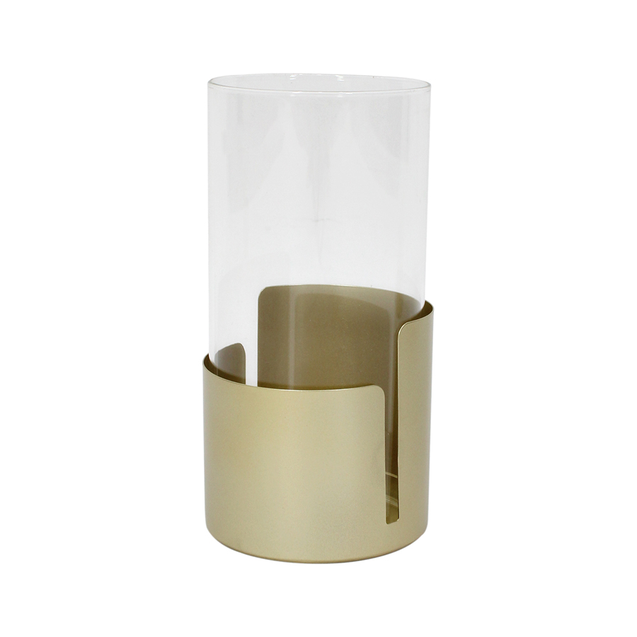 V637-78718CDL-202508251620-00 Aura Subtle Pillar Candleholder 13x25cm - Image 1