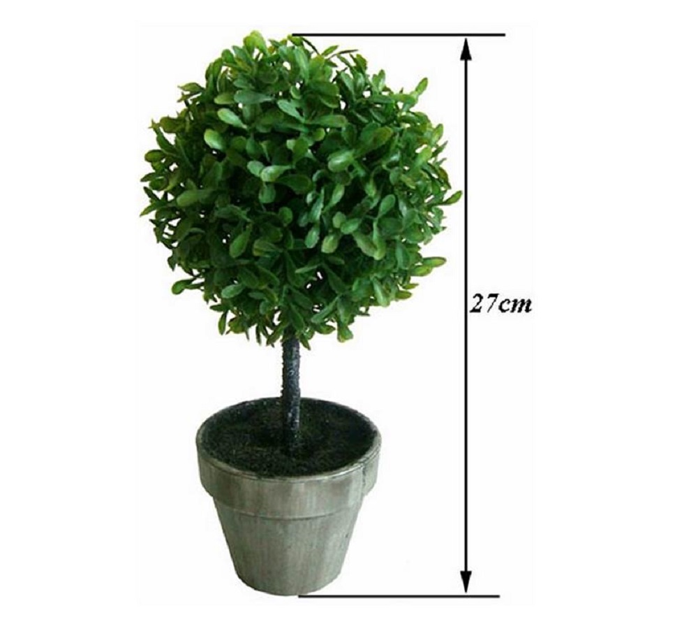 V637-AFL23220-202508251935-00 Artificial Boxwood in Pot 27cm - Image 1