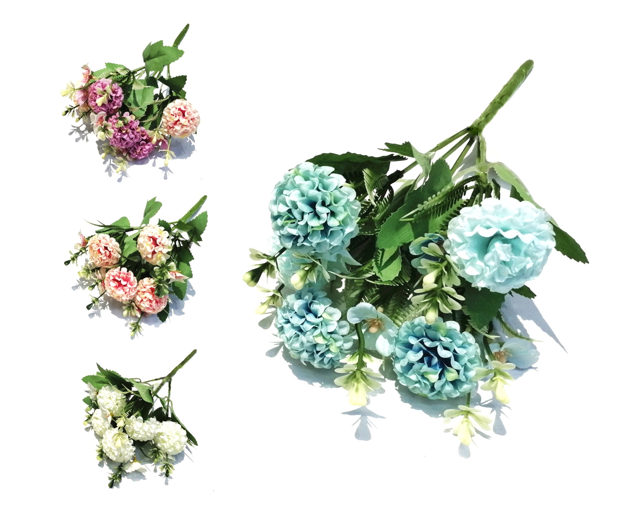 V637-AFL31795-202508251615-00 bulk 36 Artificial Chrysanthemun Bunch Assort 31cm - Image 1