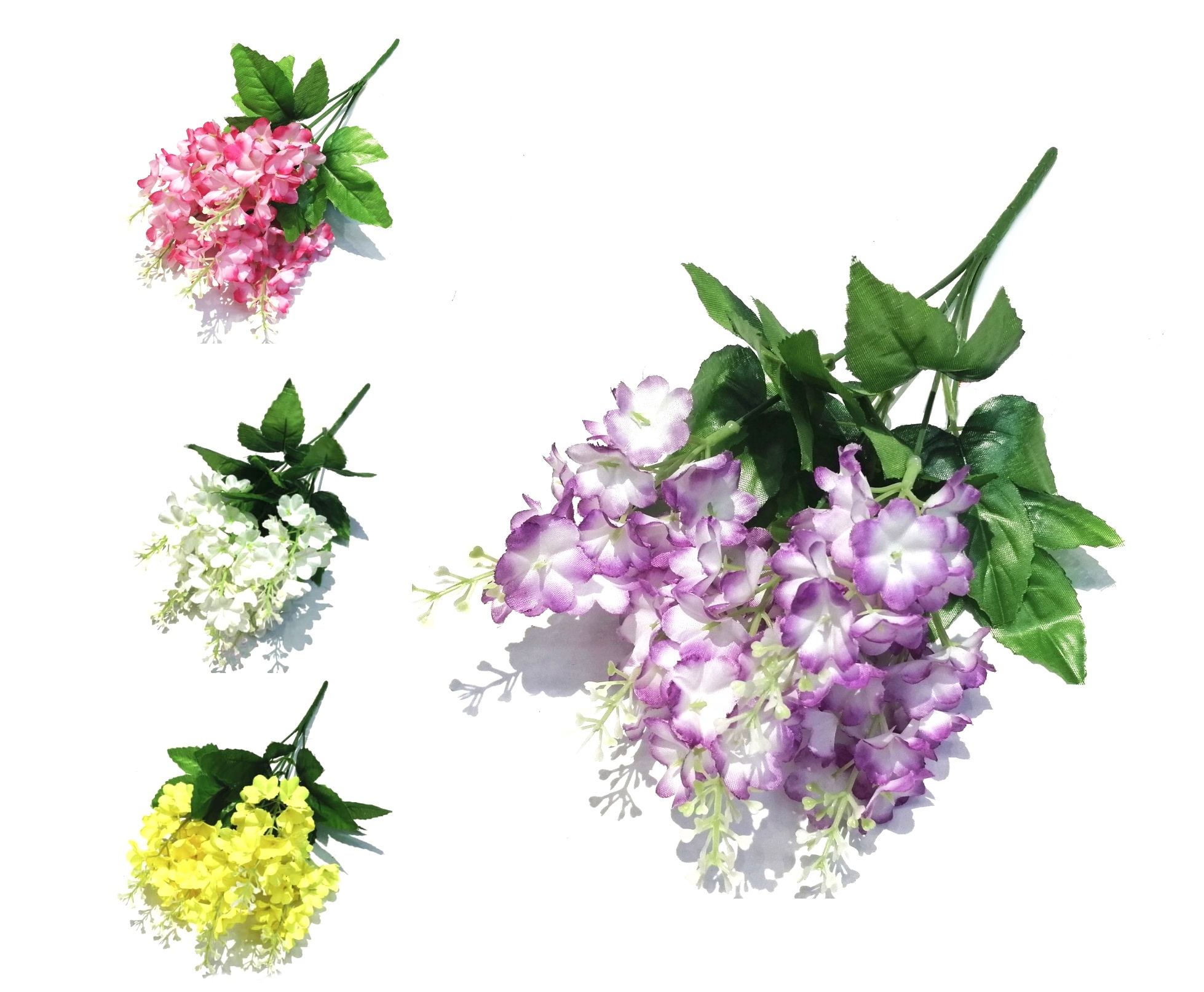 V637-AFL31798-202508251620-00 bulk 36 Artificial Hyacinthus Orientalis 4 Assorted 10x33cm - Image 1