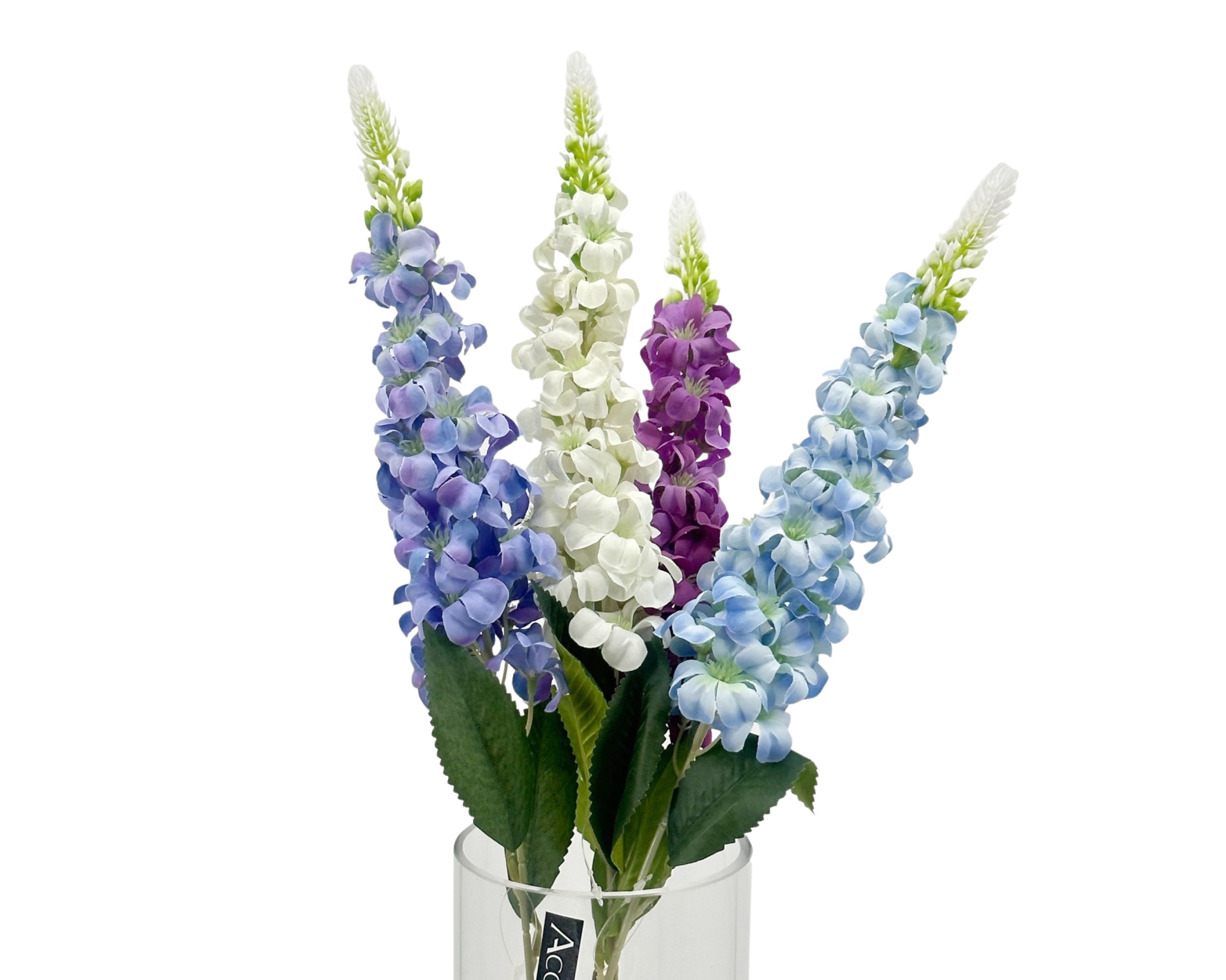 V637-AFL35150-202508251655-00 bulk 24 Artificial Hyacinth Spray 4 Assorted 15x73cm - Image 1