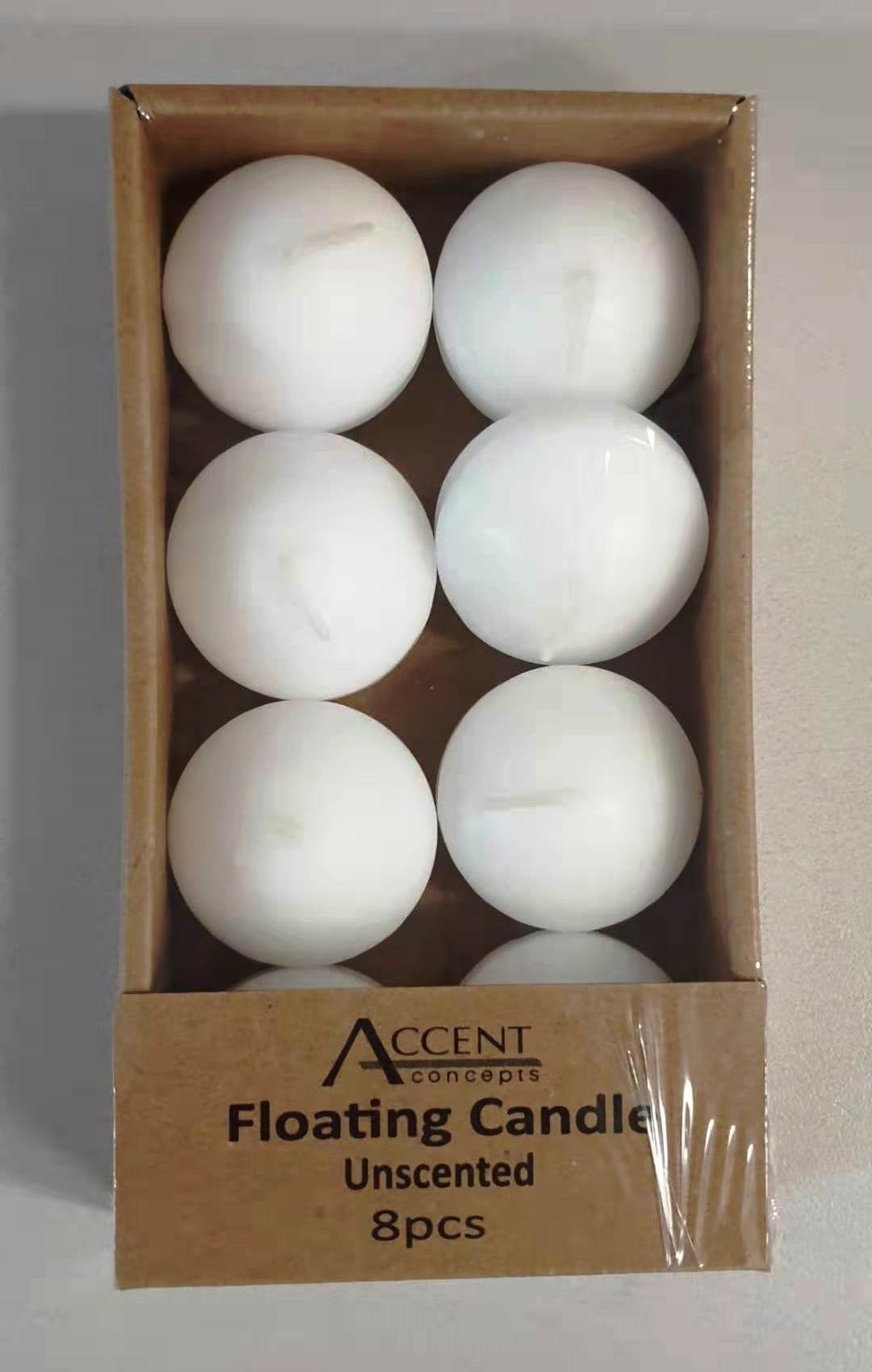 V637-CPU27783-202508251811-00 bulk 192 Floating Candle White - Image 1