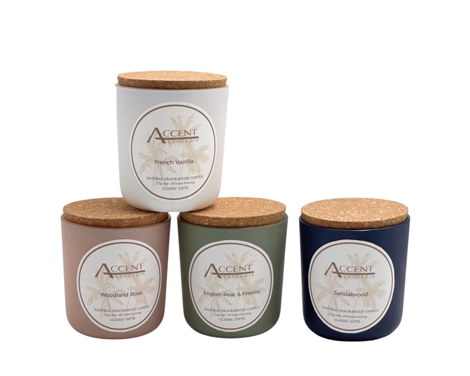 V637-CPU35058-202508251825-00 bulk 24 Soy Blend Candle ln Glass Jar 220G 4 Assorted - Image 1