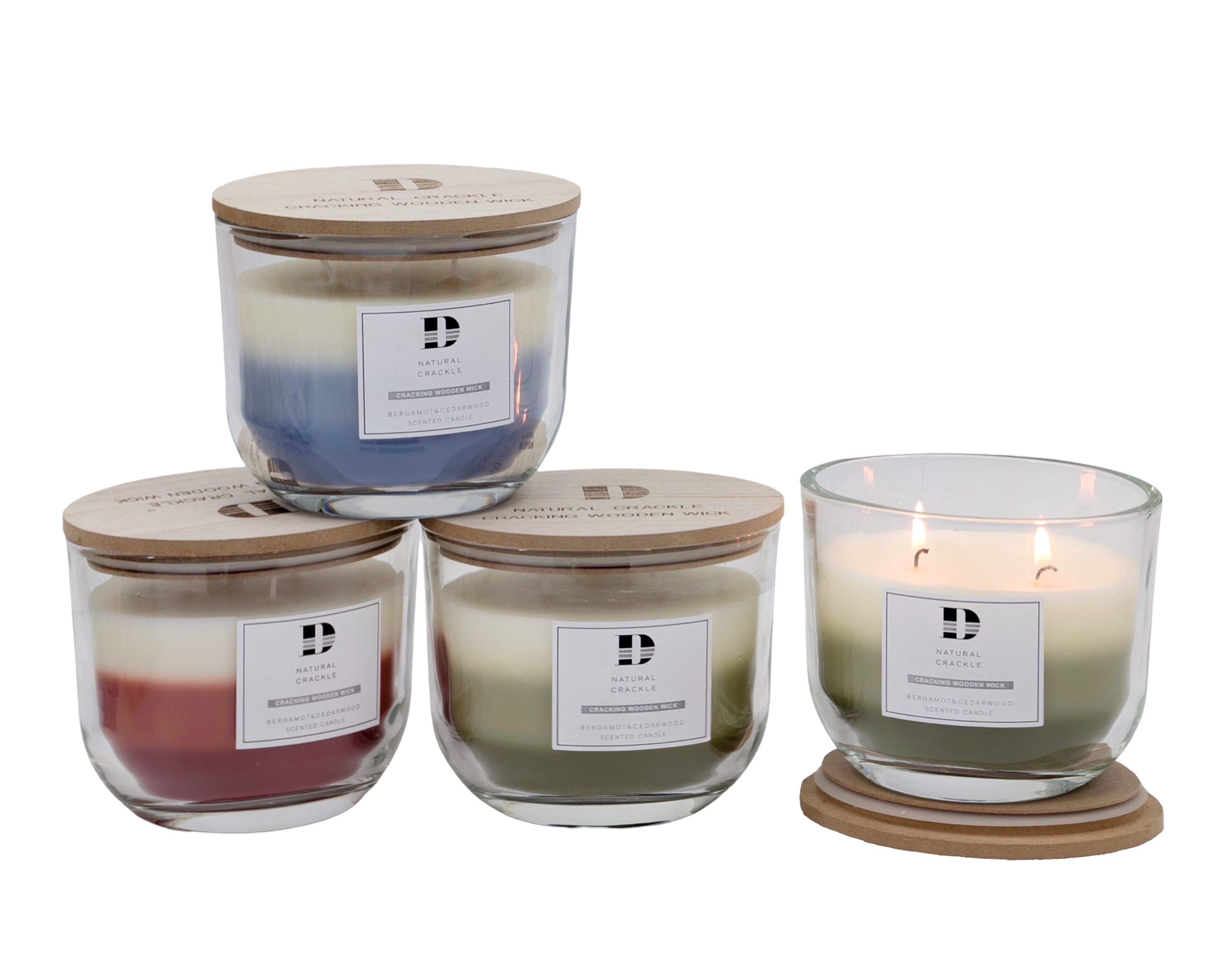 V637-CPU37136-202508251825-00 bulk 12 3 Layer Glass Jar Candle W Lid Assort 12cm - Image 1