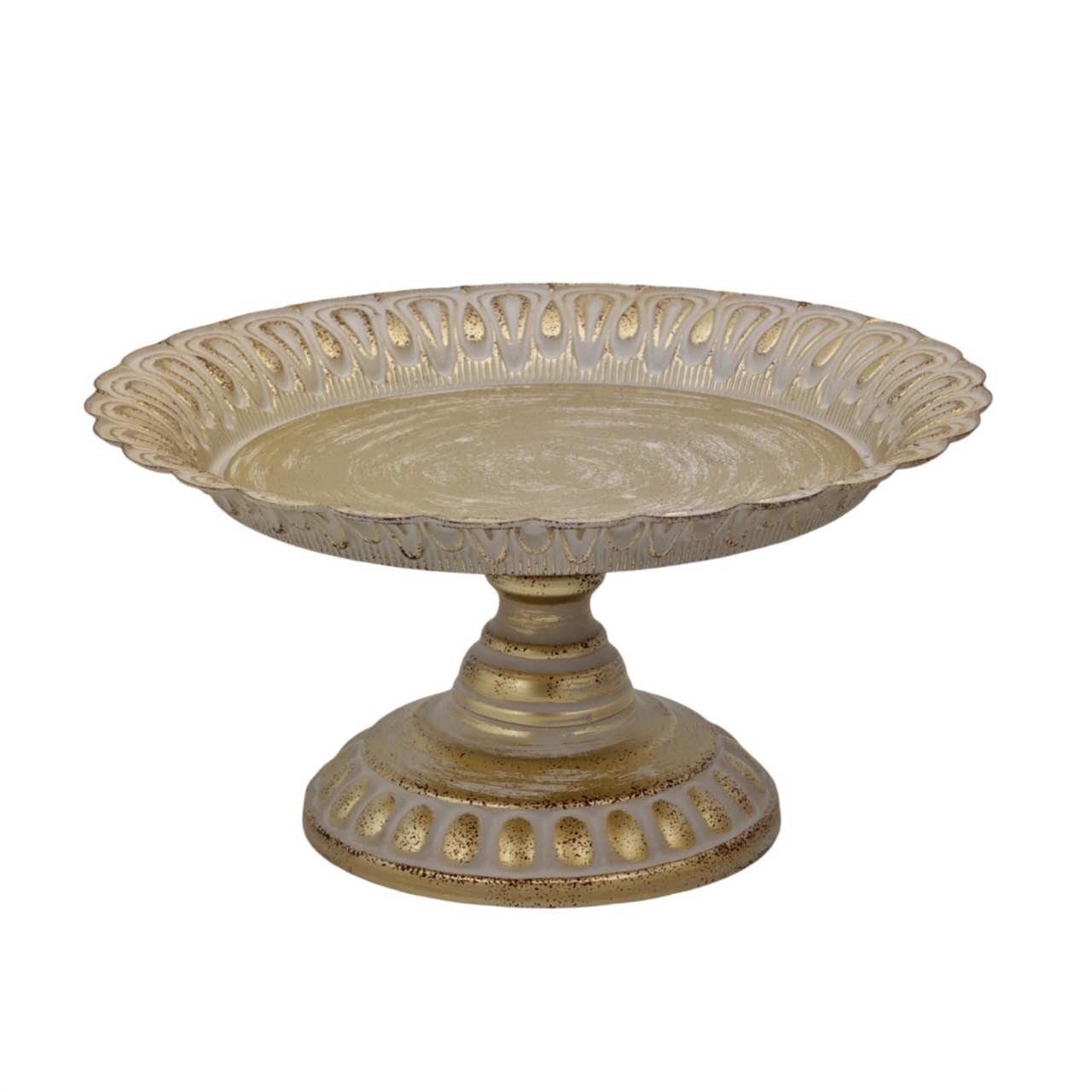V637-DCO37432-202508251720-00 Pedestal Decorative Tray / Cake Stand 18cm - Image 1