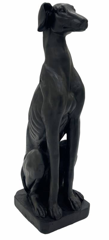 V637-E144277-202508251830-00 Deco Greyhound Dog Statue 82cm - Image 1