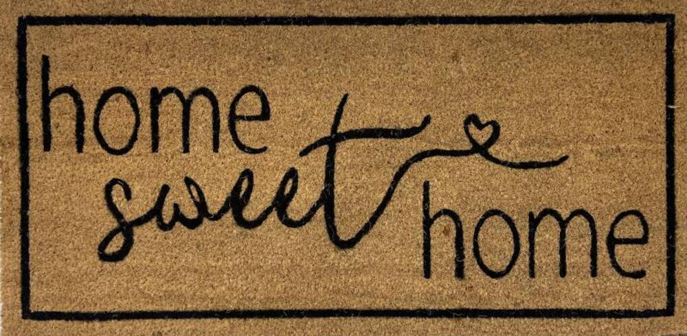 V637-E423629-202508252340-00 Large Home Sweet Home Doormat Door Mat 90x45cm - Image 1