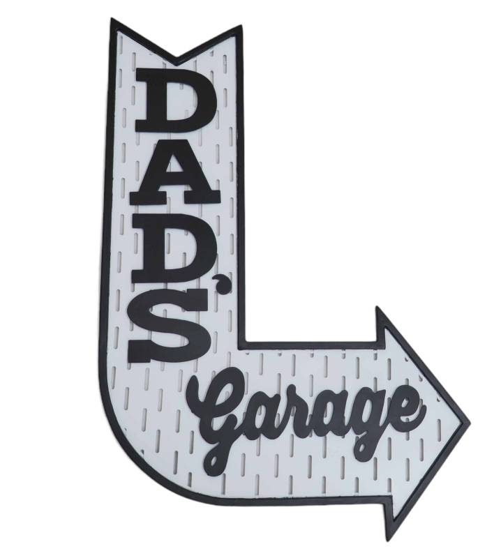 V637-E522826-202508252053-00 Dads Garage Wall Art 47x69cm - Image 1