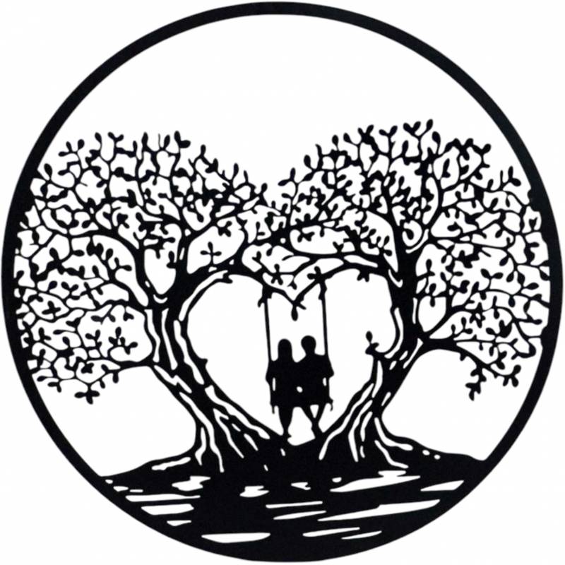 V637-E522984-202508252145-00 Lover Wall Art 60cm - Image 1